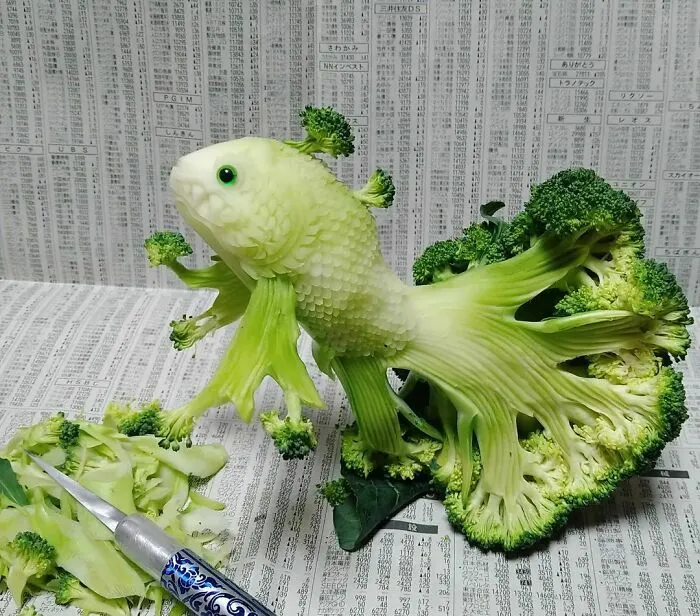 This Japanese Artist Creates Delicate Food Art, And Here Are 30 Of The Best Pieces