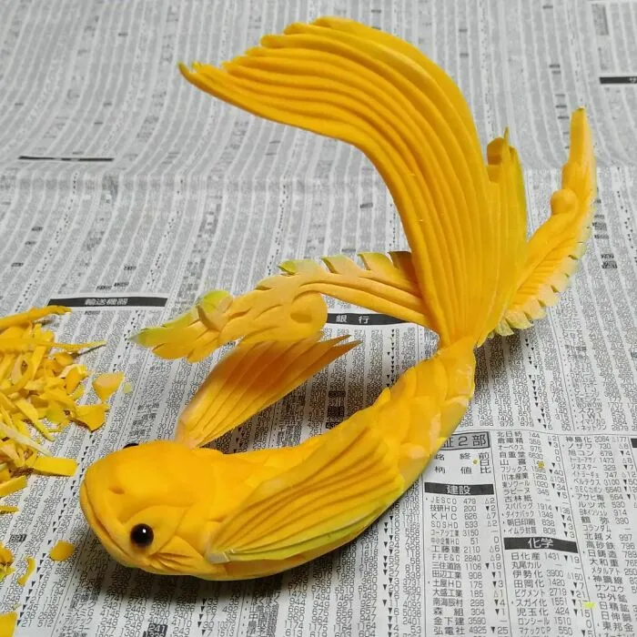 This Japanese Artist Creates Delicate Food Art, And Here Are 30 Of The Best Pieces