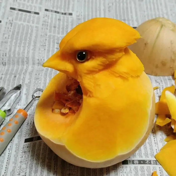 This Japanese Artist Creates Delicate Food Art, And Here Are 30 Of The Best Pieces