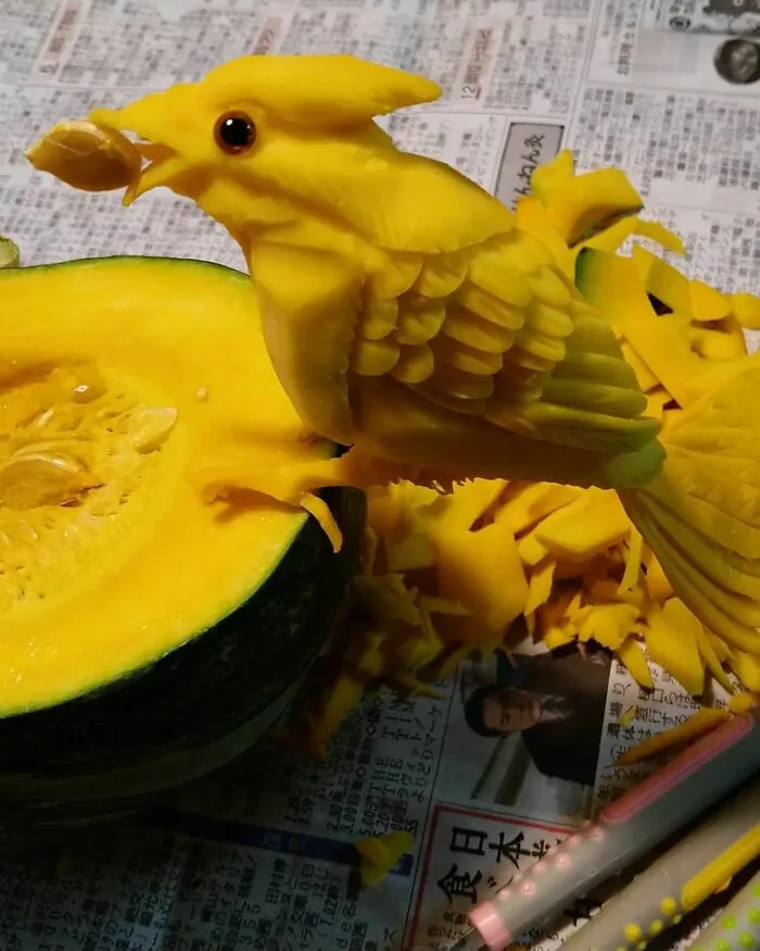 This Japanese Artist Creates Delicate Food Art, And Here Are 30 Of The Best Pieces