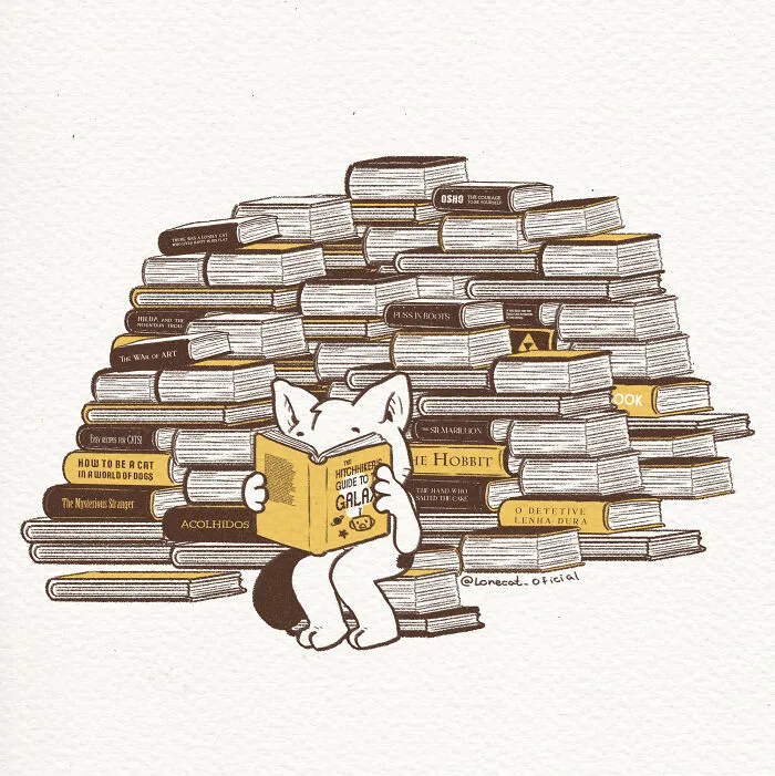 This Year, It's Time To Read All The Books That Are On Your Shelf And You Haven't Read Yet