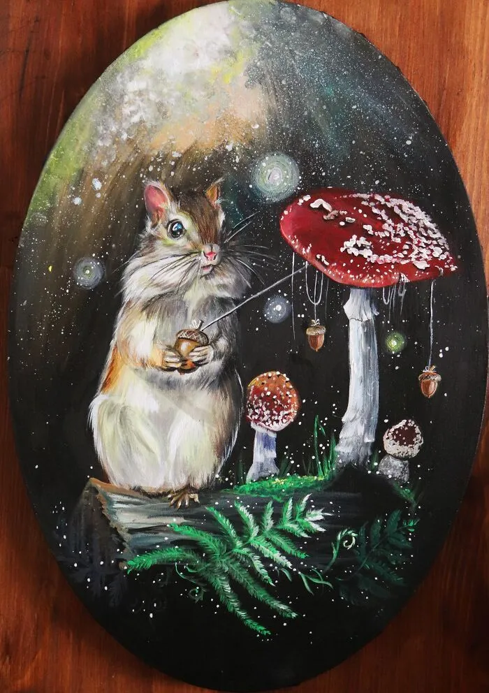I Am An Artist Who Created 20 Paintings Featuring Fantasy Worlds (20 Pics)