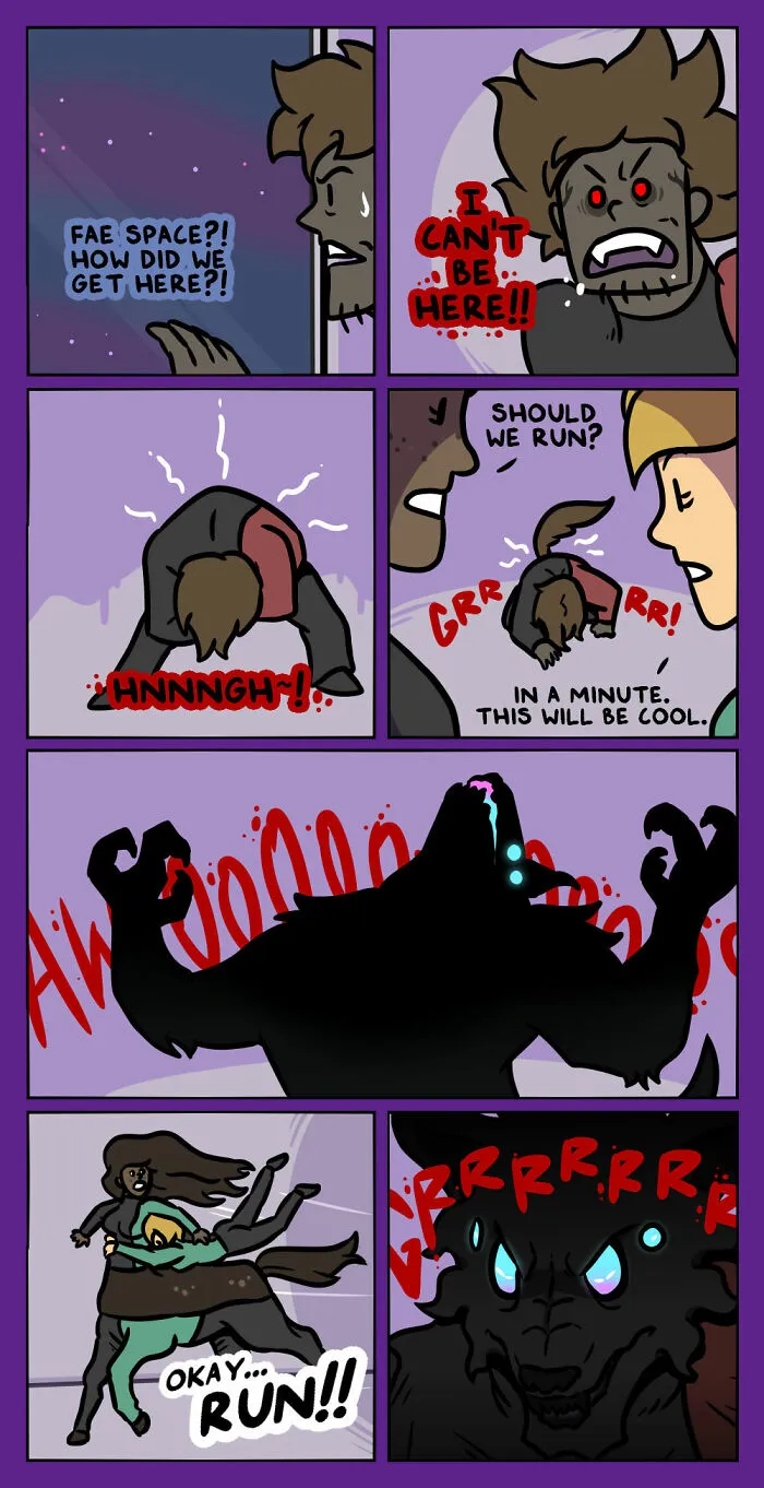 In The Sci-Fi World I Created, Vampires And Werewolves Are Still A Huge Problem (20 New Pics)