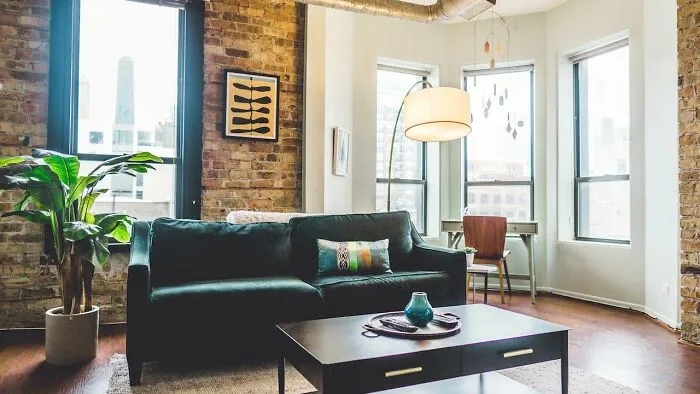 Vintage-Inspired Industrial-Style Apartment