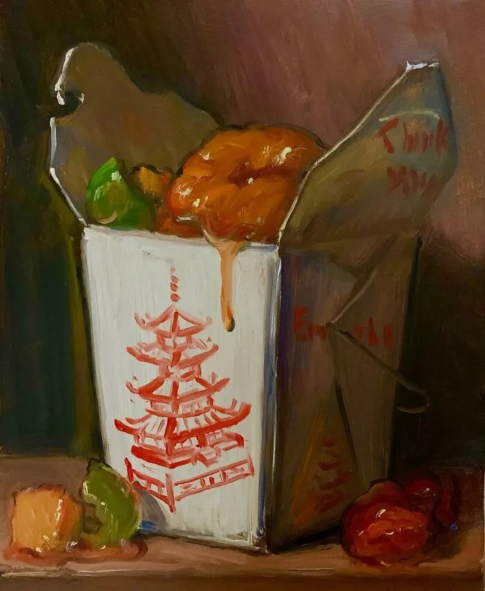 Modern-Day Fast Food Portrayed Through A Classical Art Lens By This Artist (30 Pics)