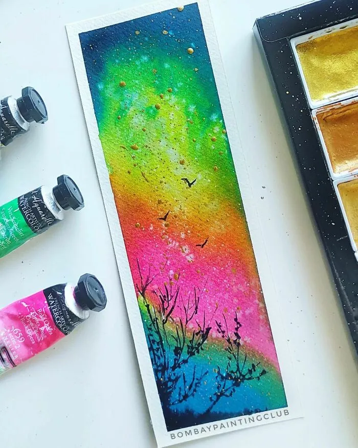 Using Gouache, Watercolor, And Acrylics This Artist Creates Stunning Landscape Paintings, And Here Are 72 Of The Best Ones