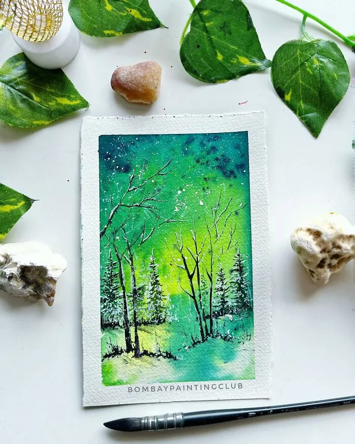 Using Gouache, Watercolor, And Acrylics This Artist Creates Stunning Landscape Paintings, And Here Are 72 Of The Best Ones