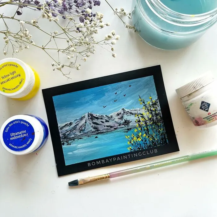 Using Gouache, Watercolor, And Acrylics This Artist Creates Stunning Landscape Paintings, And Here Are 72 Of The Best Ones