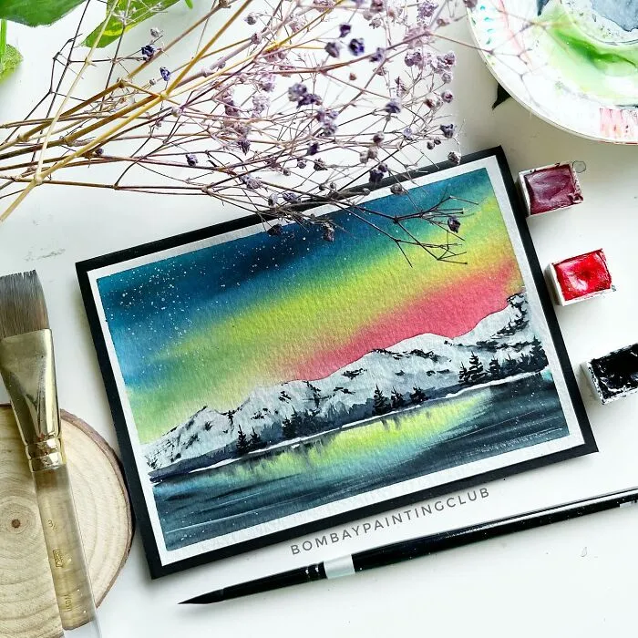 Using Gouache, Watercolor, And Acrylics This Artist Creates Stunning Landscape Paintings, And Here Are 72 Of The Best Ones
