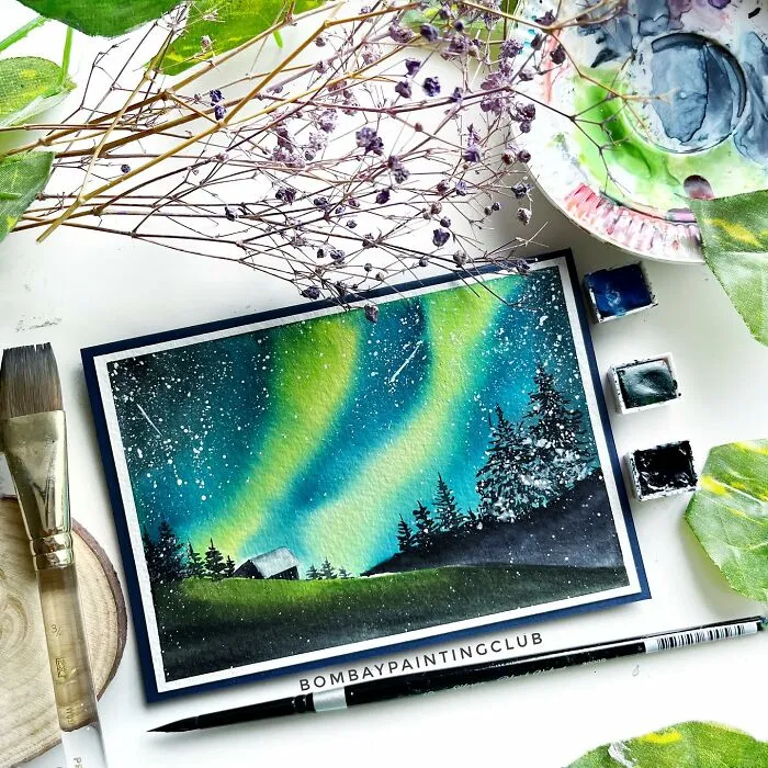 Using Gouache, Watercolor, And Acrylics This Artist Creates Stunning Landscape Paintings, And Here Are 72 Of The Best Ones