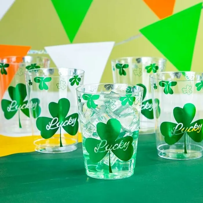Raise A St Patrick's Day <span Style="Font:inherit;color:#d74b1f;"> Shamrock Cup </Span> For The Ultimate Green Touch In This Celebration!