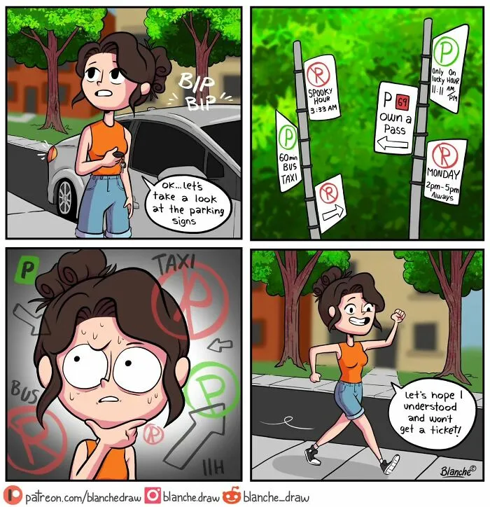 30 Unpredictable And Hilarious Comics Depicting Everyday Life As A Woman By Blanchet (New Pics)