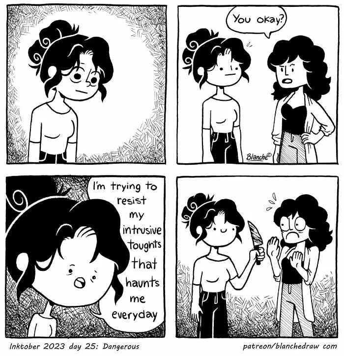 30 Unpredictable And Hilarious Comics Depicting Everyday Life As A Woman By Blanchet (New Pics)