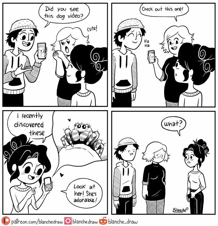 30 Unpredictable And Hilarious Comics Depicting Everyday Life As A Woman By Blanchet (New Pics)