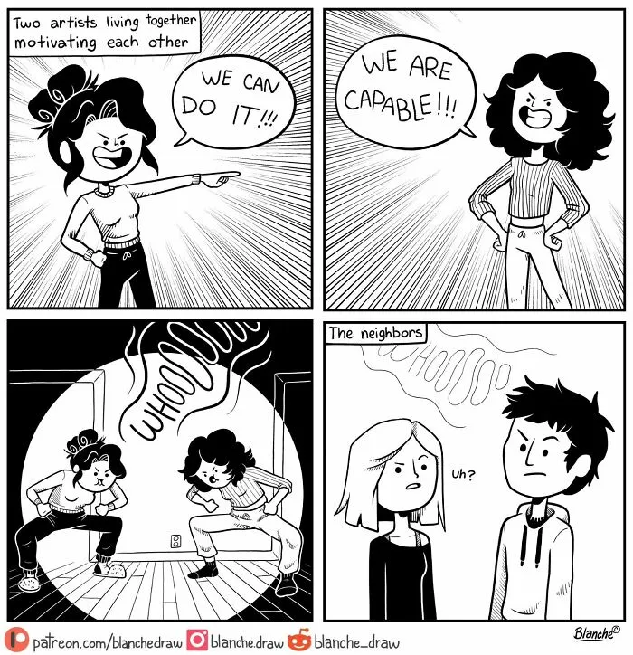 30 Unpredictable And Hilarious Comics Depicting Everyday Life As A Woman By Blanchet (New Pics)