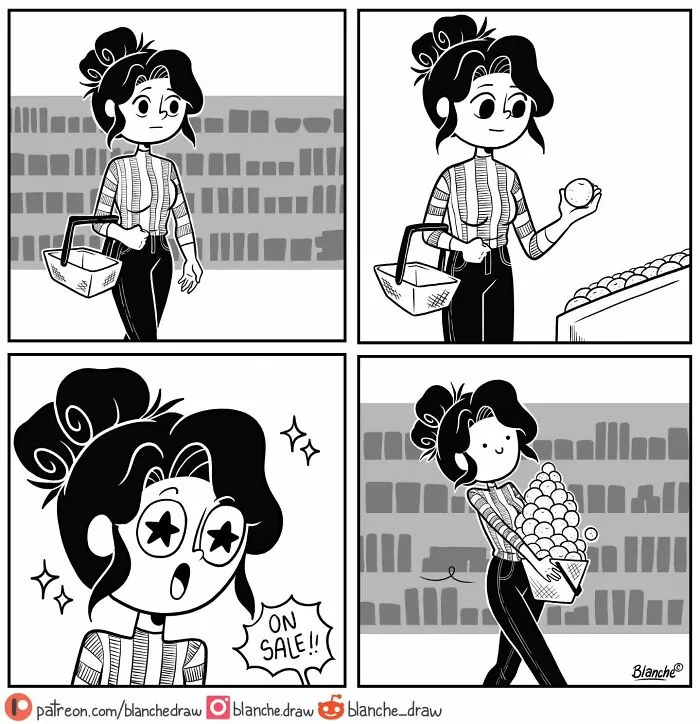 30 Unpredictable And Hilarious Comics Depicting Everyday Life As A Woman By Blanchet (New Pics)