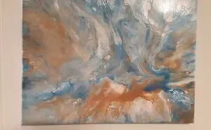 Painting Painted Itself.  Then Jesus Showed Up And Brought Friends And Foes.