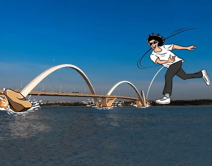 65 Creative Illustrations Drawn On Scenic Photos By Robin Yayla (New Pics)
