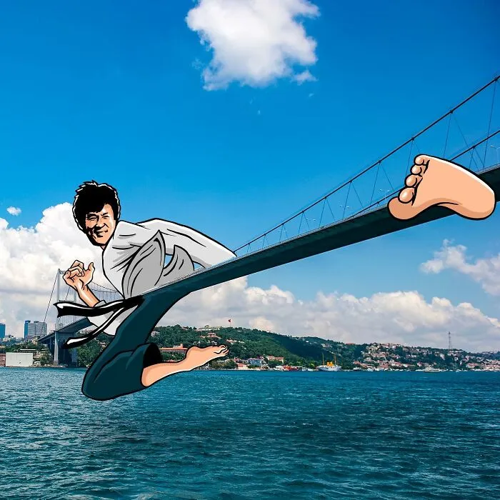 65 Creative Illustrations Drawn On Scenic Photos By Robin Yayla (New Pics)