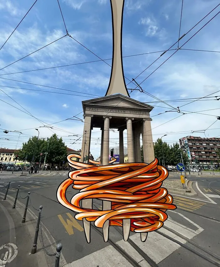 65 Creative Illustrations Drawn On Scenic Photos By Robin Yayla (New Pics)