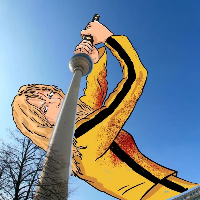 65 Creative Illustrations Drawn On Scenic Photos By Robin Yayla (New Pics)