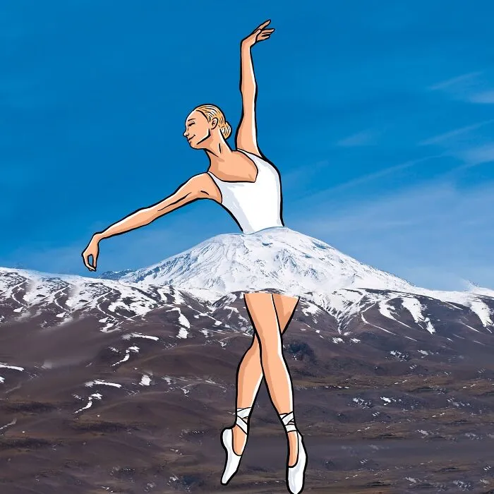 65 Creative Illustrations Drawn On Scenic Photos By Robin Yayla (New Pics)