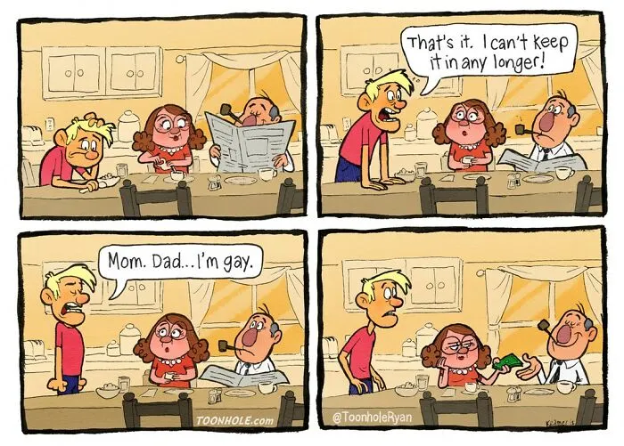 35 Funny And Sometimes Dark Comics With Unexpected Twists By Toonhole Ryan (New Pics)