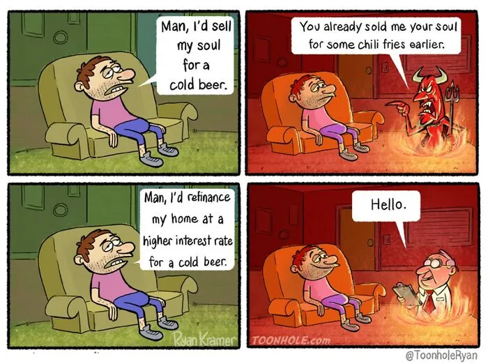 35 Funny And Sometimes Dark Comics With Unexpected Twists By Toonhole Ryan (New Pics)