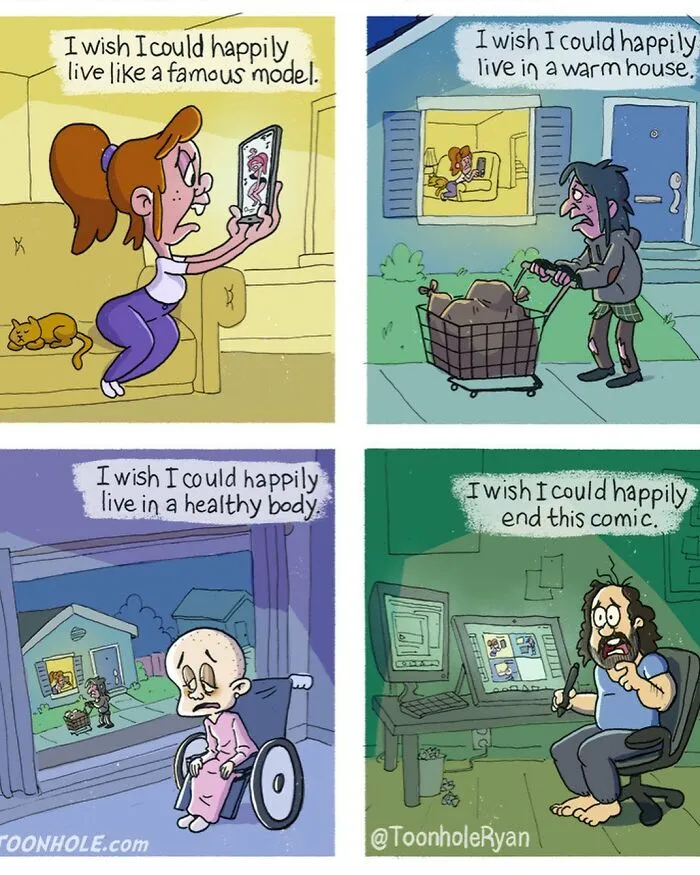 35 Funny And Sometimes Dark Comics With Unexpected Twists By Toonhole Ryan (New Pics)