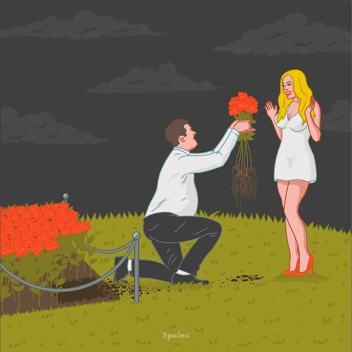 15 Extremely Bizarre Comics With A Dash Of Dark Humor, Satire, And Social Critique By 3Palec (New Pics)