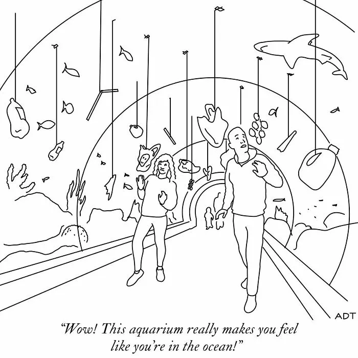 30 Lighthearted One-Panel Comics By Adam Douglas Thompson Packed With Humor And Charm