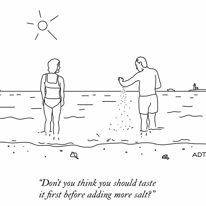 30 Lighthearted One-Panel Comics By Adam Douglas Thompson Packed With Humor And Charm