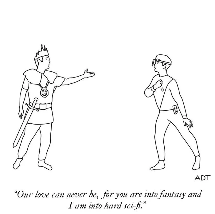 30 Lighthearted One-Panel Comics By Adam Douglas Thompson Packed With Humor And Charm