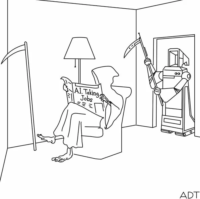 30 Lighthearted One-Panel Comics By Adam Douglas Thompson Packed With Humor And Charm