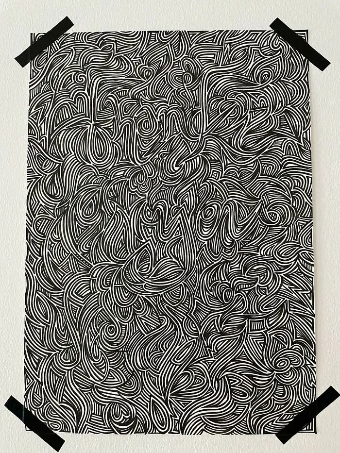 I Hide Quotes In My Doodles: Can You Spot What They Say?