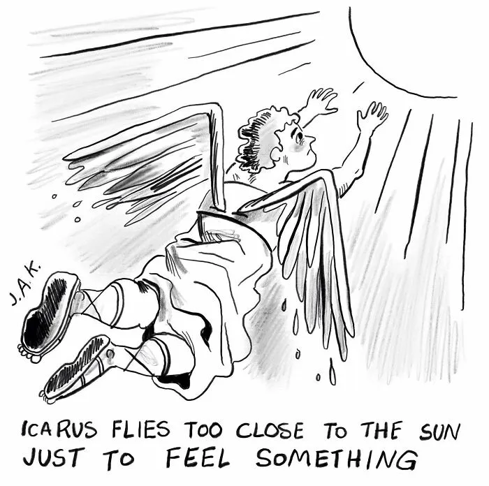 30 Humorous One-Panel Comics By Jason Adam Katzenstein For Your Daily Dose Of Laughter