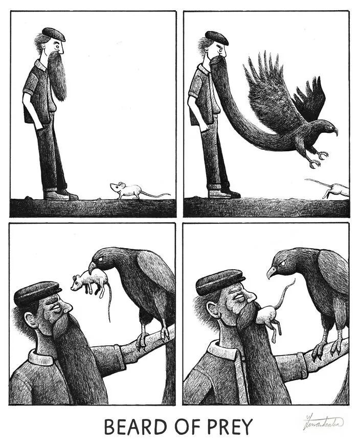 30 Nonsensical Scientific Illustrations Of Wildlife By Tim Andraka