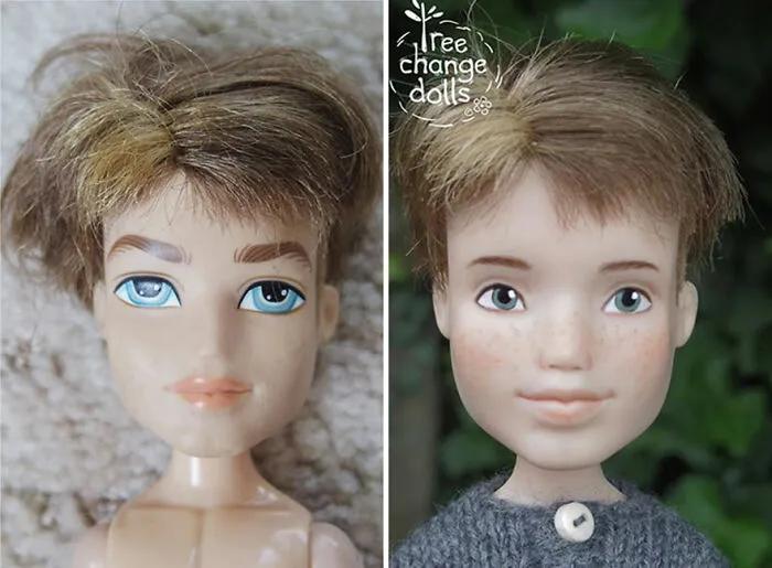 30 Times Old Dolls Got Another Life And Down-To-Earth Look By This Artist