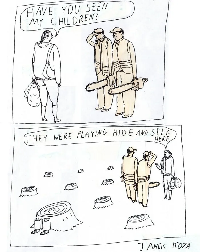 22 New Comics By Janek Koza That Reflect On The Main Events In Politics And Society