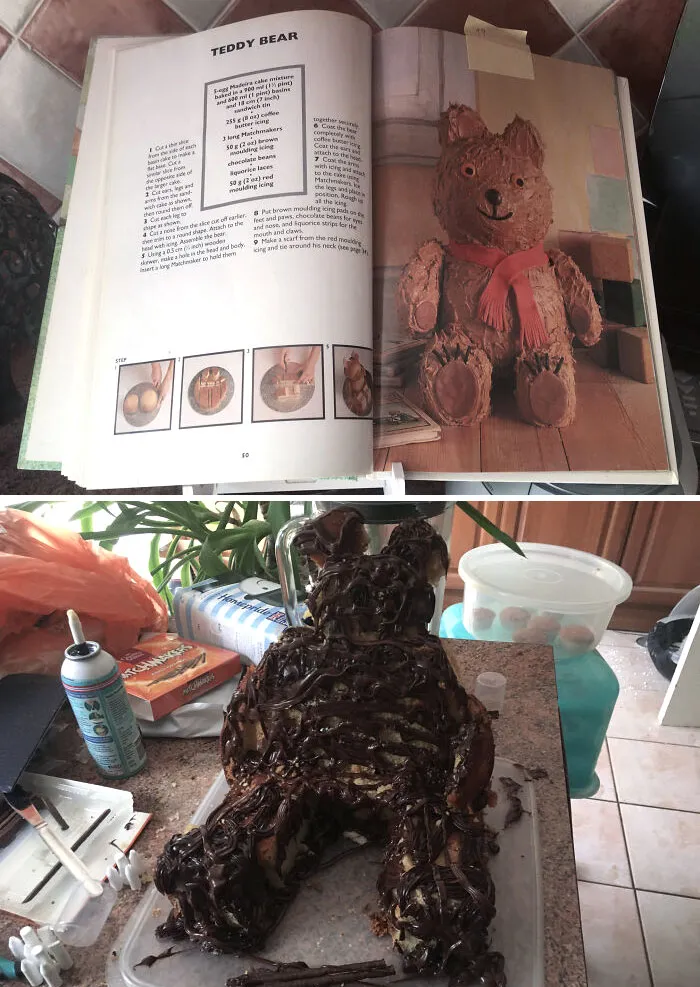 "It's Going To Look Just Like That!", It Didn't Look Just Like That