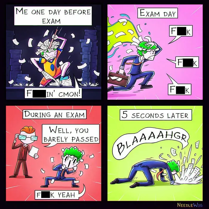 22 Humorous Comics With Unexpected Endings By Needle Wig (New Pics)