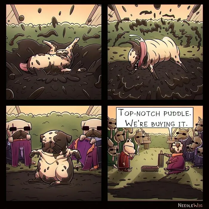 22 Humorous Comics With Unexpected Endings By Needle Wig (New Pics)