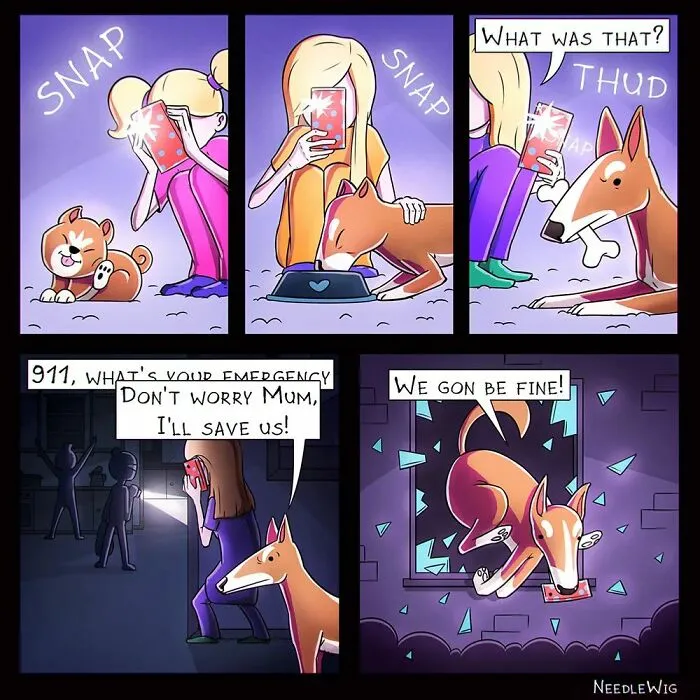 22 Humorous Comics With Unexpected Endings By Needle Wig (New Pics)