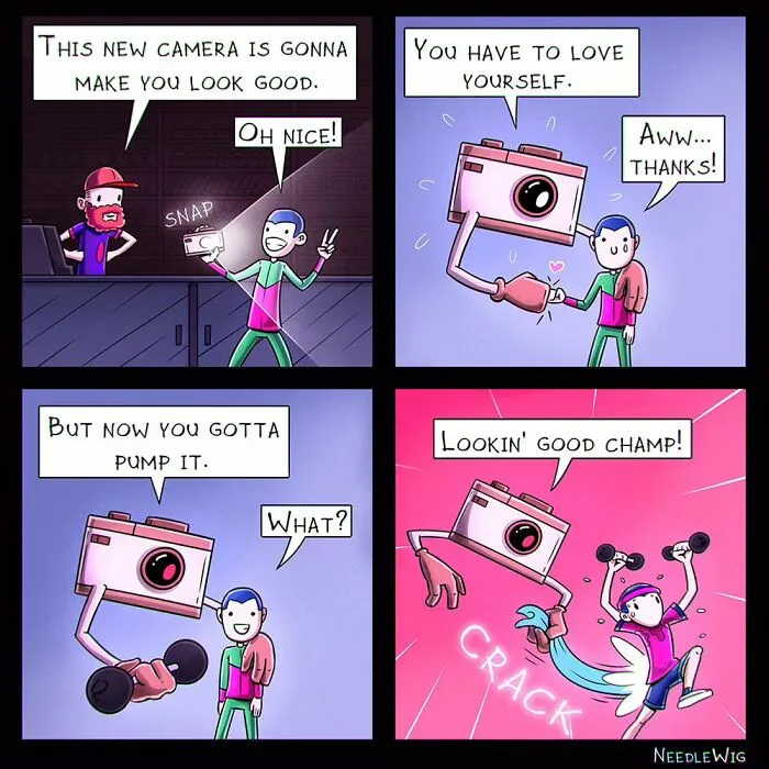 22 Humorous Comics With Unexpected Endings By Needle Wig (New Pics)