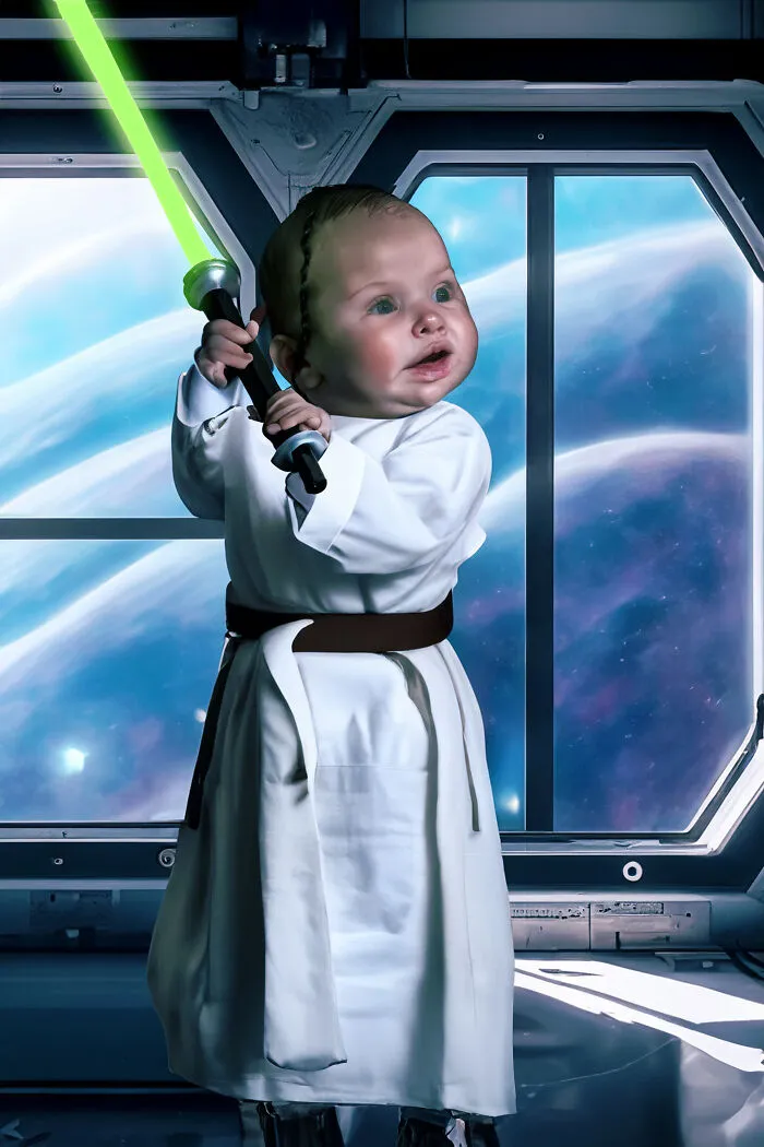 Here's What A Father With Access To Photoshop Can Do In His Free Time