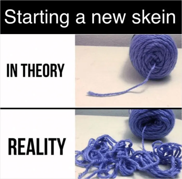 26 Possibly LOL-Worthy Memes About Crocheting And Knitting Hobbies