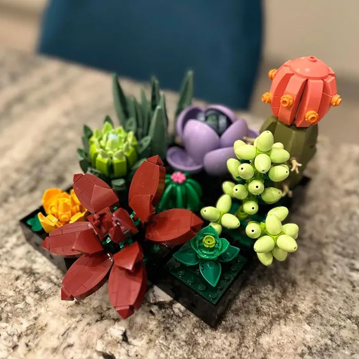 Elevate Your Decor With <span Style="Font:inherit;color:#d74b1f;"> LEGO Icons Succulents 10309</Span>: A Botanical Masterpiece For Adult Builders!