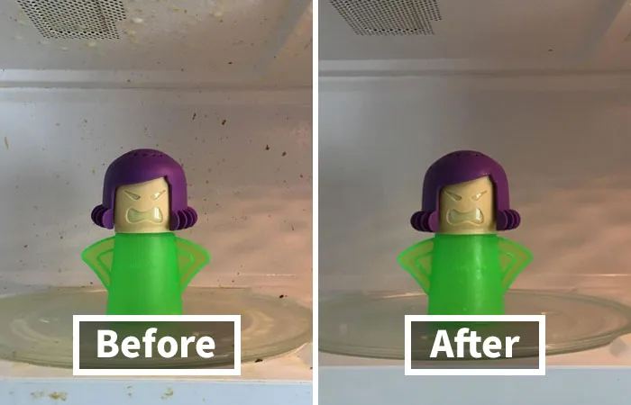 Keep Your Kitchen Clean With <span Style="Font:inherit;color:#d74b1f;"> Angry Mama Microwave Cleaner</Span>: An Efficient Way To Steam Clean And Disinfect Your Microwave Using Vinegar And Water