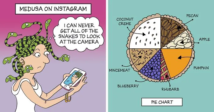30 New Comics Featuring Absurd Humor And Funny Situations By Maria Scrivan