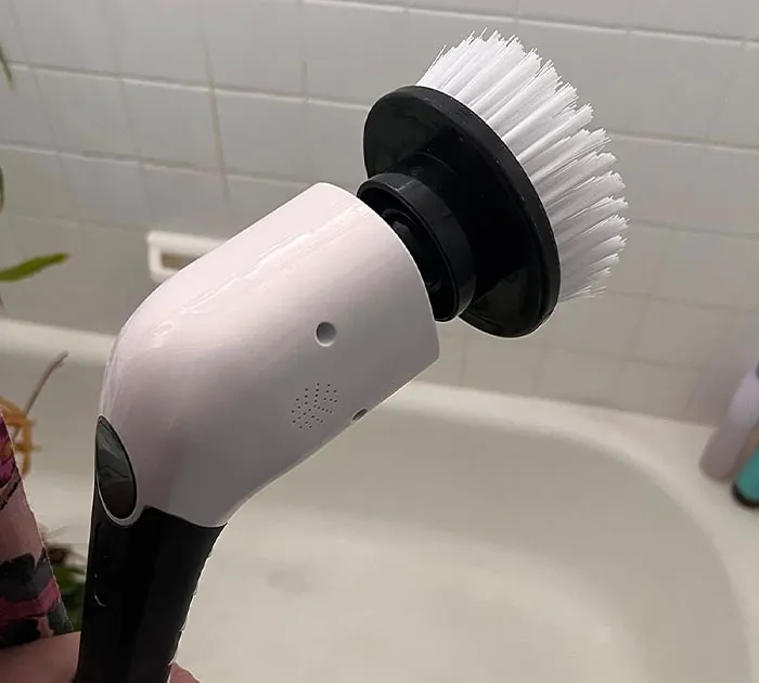 Scrub Smarter With <span Style="Font:inherit;color:#d74b1f;"> Electric Spin Scrubber</Span> : Power Through Cleaning Effortlessly!